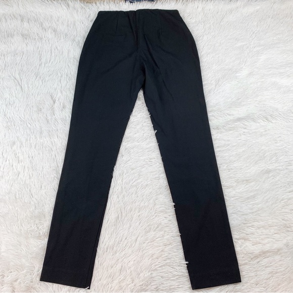 Rag & bone Annie high rise ankle skinny pants gold zipper accent elastic waist - Picture 11 of 11